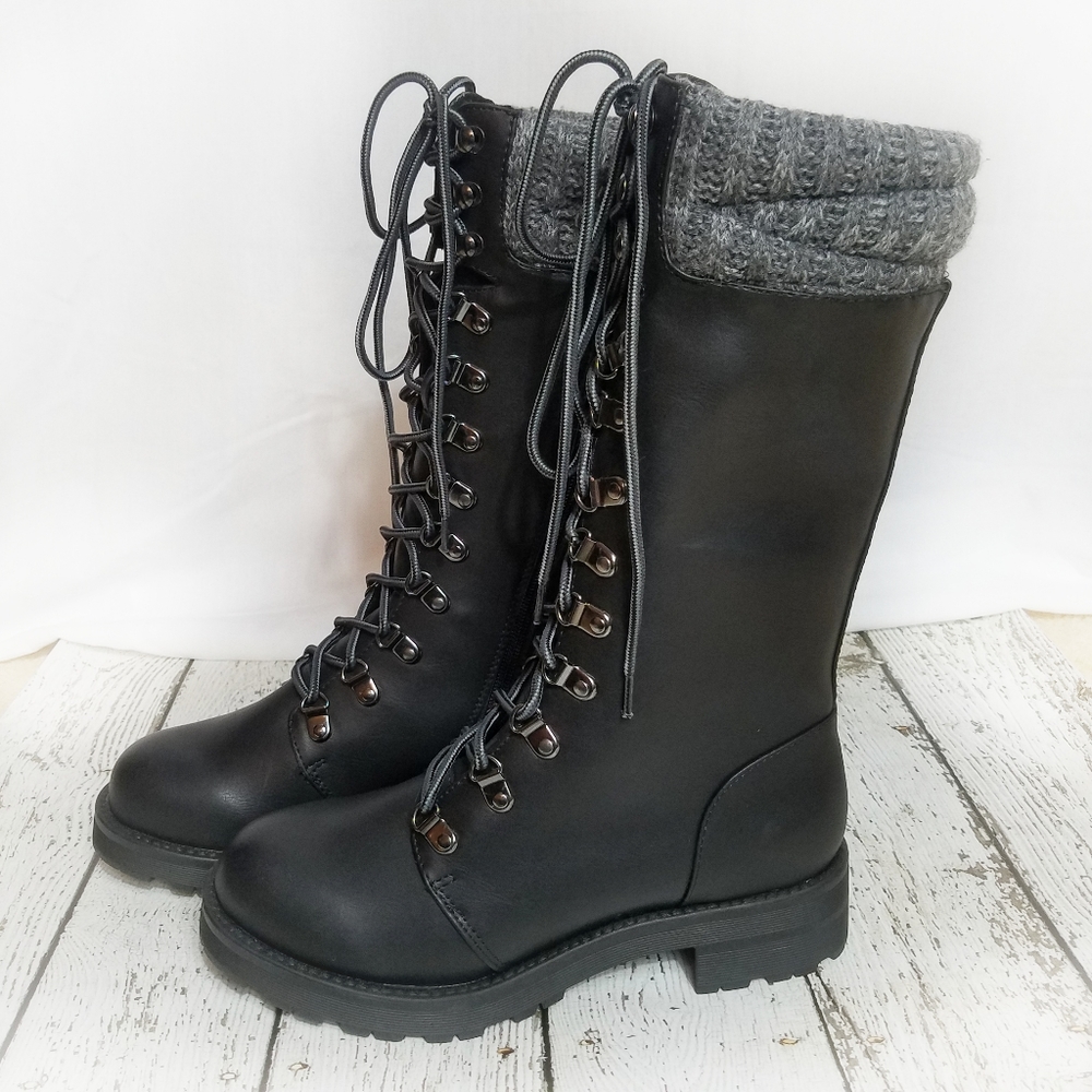 MIA Jenson Lace-up Boots NWOT